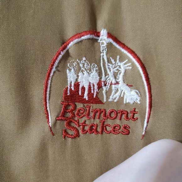 VTG RARE Weatherproof 1998 Belmont Stakes NTRA Full Zip Jacket Size XL Mens - Picture 4 of 10